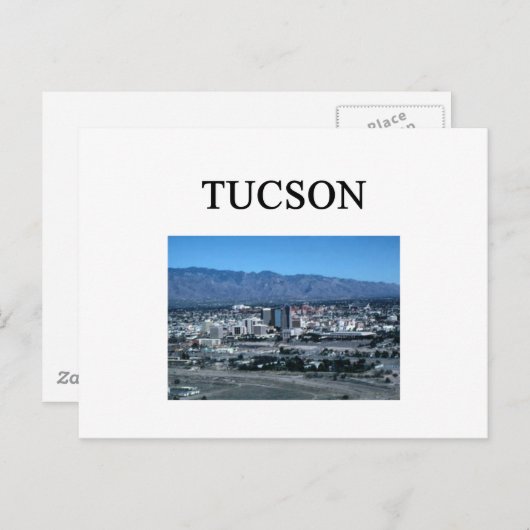 TUCSON arizona Briefkaart (Voorkant / Achterkant)