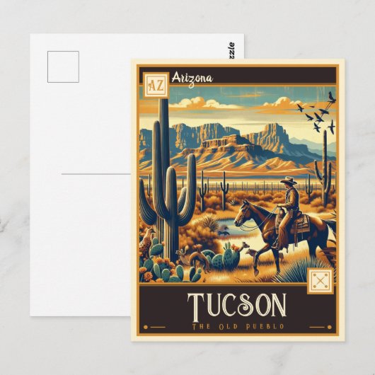 Tucson, Arizona |  Briefkaart (Voorkant / Achterkant)