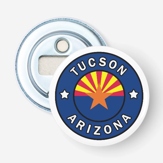 Tucson Arizona Button Flesopener (Voorkant)