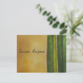 Tucson Arizona cactus Briefkaart (Staand voorkant)