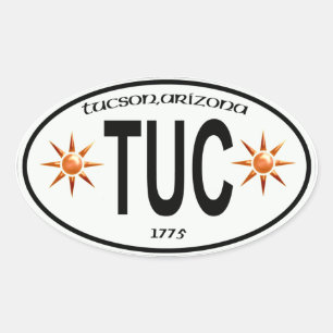 Tucson Arizona City label