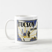 Tucson Arizona Coffee Mok (Links)