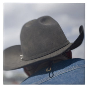 Tucson, Arizona. Cowboy-petten in gebruik bij Tegeltje