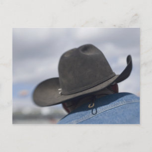 Tucson, Arizona. Cowboyhoeden in gebruik bij de Briefkaart