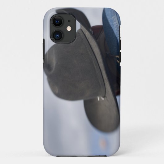 Tucson, Arizona. Cowboyhoeden in gebruik bij de Case-Mate iPhone Case (Achterkant)