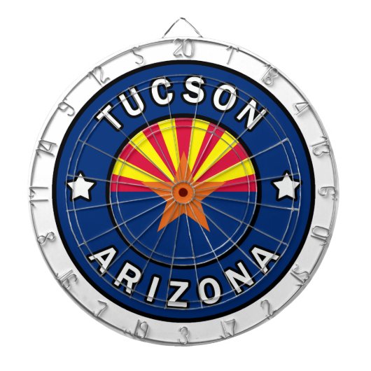 Tucson Arizona Dartbord (Voorkant)
