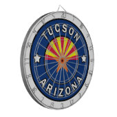 Tucson Arizona Dartbord (Voorkant Links)