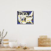 Tucson Arizona ~ De Sunshine City Poster (Keuken)