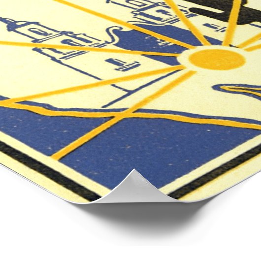 Tucson, Arizona De Sunshine City Poster (Hoek)