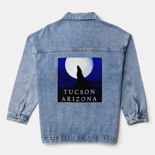 Tucson, Arizona Denim Jacket (Achterkant)