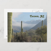 Tucson Arizona Desert Briefkaart (Voorkant / Achterkant)