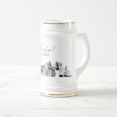 Tucson Arizona gepersonaliseerd cadeau Bierpul (Voorkant rechts)