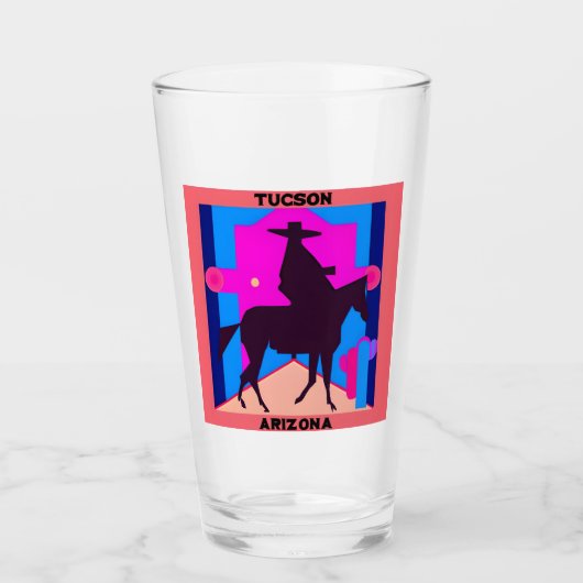 Tucson, Arizona Glas (Voorkant)
