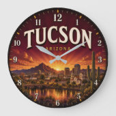 Tucson Arizona Grote Klok (Voorkant)