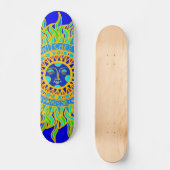 Tucson Arizona Heksen Hamer Skateboard (Voorkant)