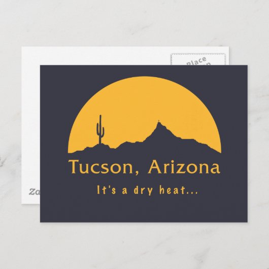 Tucson, Arizona - Het is een droge hitte... Briefkaart (Voorkant / Achterkant)