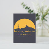 Tucson, Arizona - Het is een droge hitte... Briefkaart (Staand voorkant)