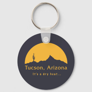 Tucson, Arizona - Het is een droge hitte... Sleutelhanger