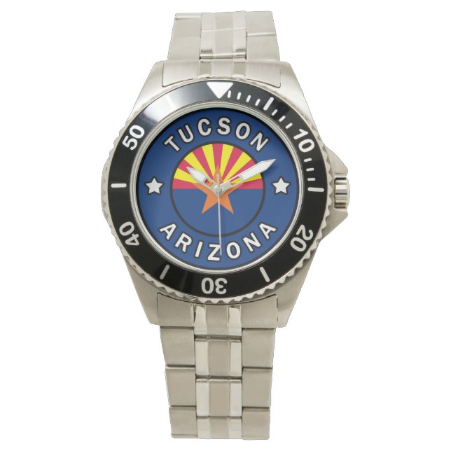 Tucson Arizona Horloge (Voorkant)
