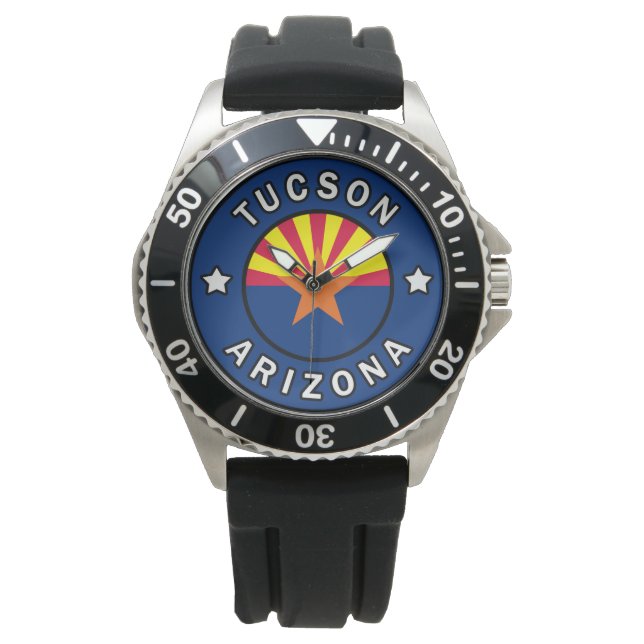 Tucson Arizona Horloge (Voorkant)