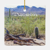 Tucson Arizona Keramisch Ornament (Achterkant)