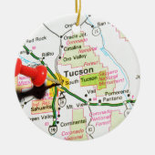 Tucson, Arizona Keramisch Ornament (Voorkant)