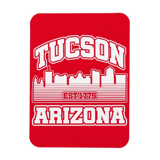 Tucson, Arizona Magneet (Verticaal)