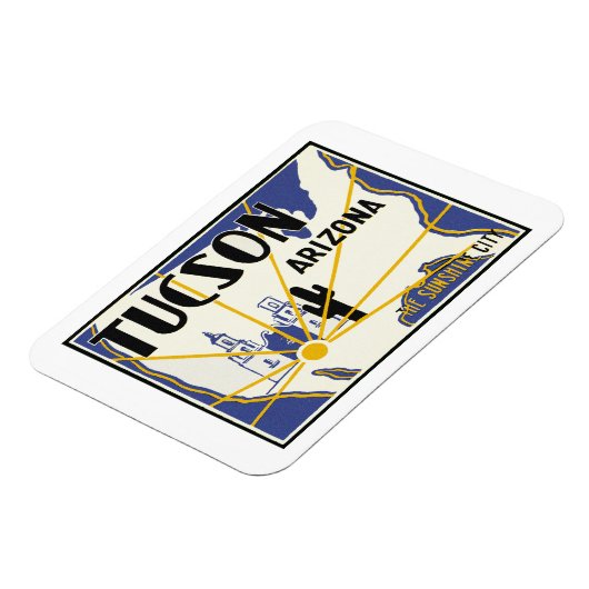 Tucson Arizona Magneet (Linkerzijde)
