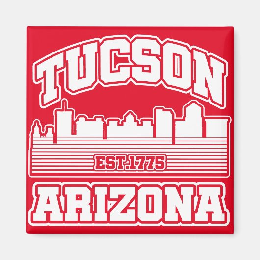 Tucson, Arizona Magneet (Voorkant)