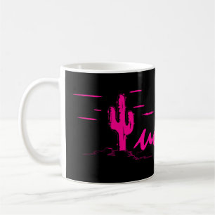 Tucson Arizona Neon Desert Nights Saguaro Cactus Koffiemok