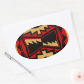 Tucson Arizona Ovale Sticker (Envelop)