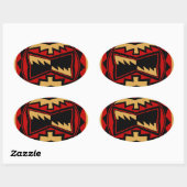 Tucson Arizona Ovale Sticker (Vel)