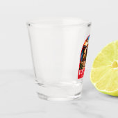 Tucson Arizona Reis Kunst Embleem Shot Glas (Links)