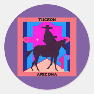 Tucson, Arizona Ronde Sticker