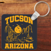 Tucson, Arizona Sleutelhanger (Achterkant)