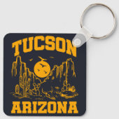 Tucson, Arizona Sleutelhanger (Achterkant)
