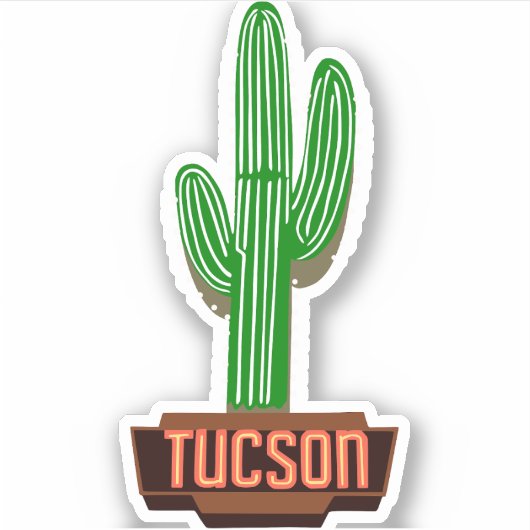 Tucson Arizona Sticker (Voorkant)