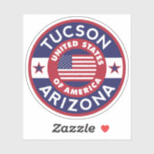TUCSON, Arizona Sticker (Vel)