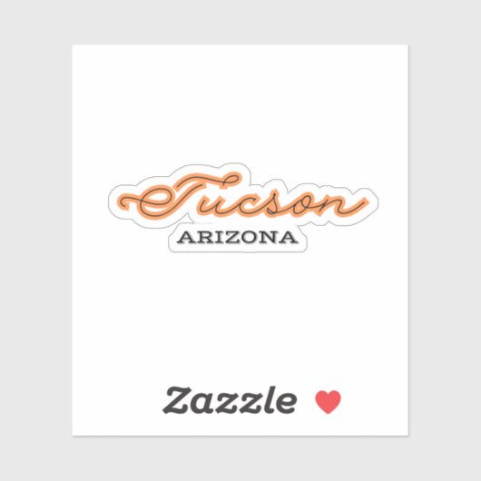 Tucson Arizona Sticker (Vel)
