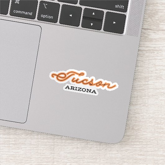 Tucson Arizona Sticker (Detail)