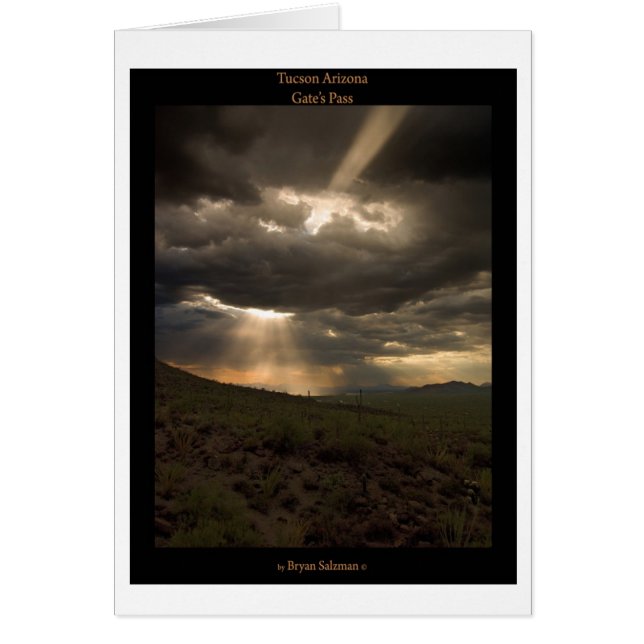 Tucson Arizona Sunset (Voorkant)