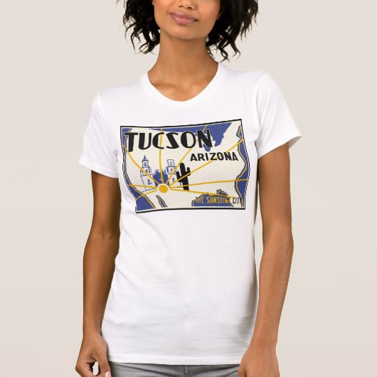 Tucson Arizona T-shirt (Voorkant)