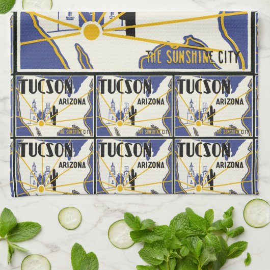 Tucson Arizona Theedoek (Gevouwen)