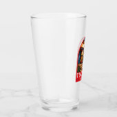 Tucson Arizona Travel Art Embleem Glas (Rechts)