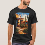 Tucson Arizona Travel Art Vintage T-shirt<br><div class="desc">Tucson retro vector reisontwerp. Tucson staat ook bekend om zijn rijke culturele erfgoed,  geworteld in het Spaans,  Mexicaans en Western.</div>