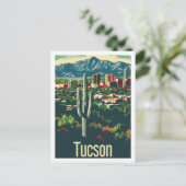 Tucson Arizona Verenigde Staten Beroemde Reisplaat Briefkaart (Staand voorkant)