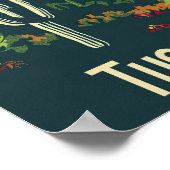 Tucson Arizona Verenigde Staten Beroemde Reisplaat Poster (Hoek)