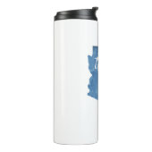 Tucson Arizona Wood Grain Thermosbeker (Gedraaid links)
