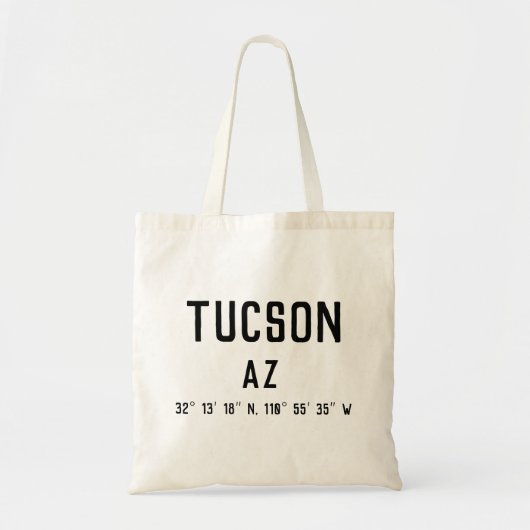 TUCSON, AZ TOTE BAG (Voorkant)