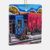 Tucson Barrio kerstversiering Keramisch Ornament (Rechts)